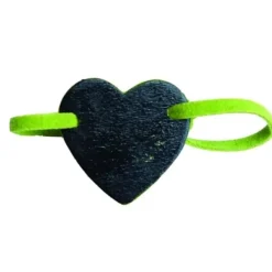 Badaboum Marque Place Bracelet Coeur En Ardoise X 6 Pi Ces