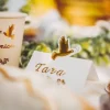 Discount Marque Place Colombe Dorure Or X 10 Theme Colombe