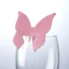 Badaboum Marque Place Mariage En Carton Papillon Fuchsia X 10 Pi Ces