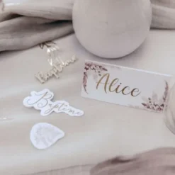 Discount Marque Place Pampa Fleur De Coton X 10 Pi Ces Theme Bapteme
