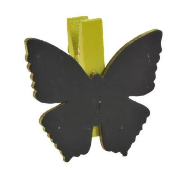 Badaboum Marque Place Papillon Ardoise X 6 Pi Ces