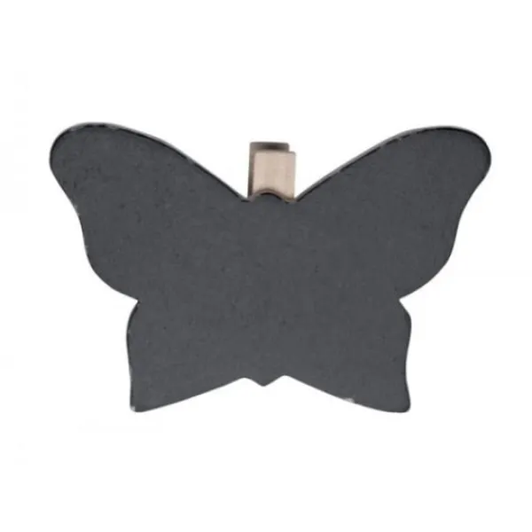 Badaboum Marque Place Papillon Ardoise X 6 Pi Ces