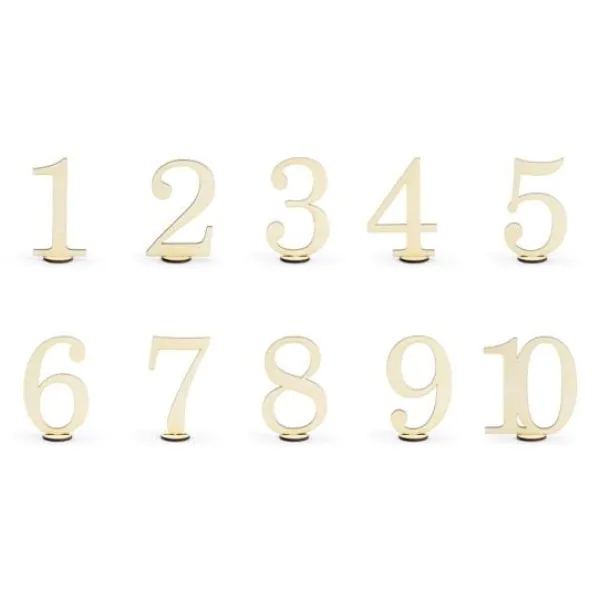 Badaboum Marque Table 10 Num Ros En Bois Pas Cher