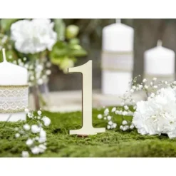 Badaboum Marque Table 10 Num Ros En Bois Pas Cher