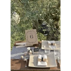 Badaboum Marque Table En Kraft 10 Num Ros