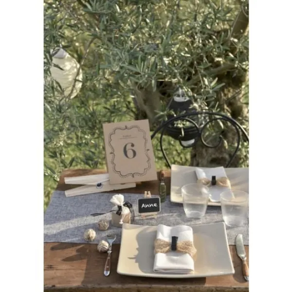 Badaboum Marque Table En Kraft 10 Num Ros