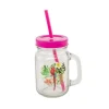 Badaboum Mason Jar Avec Perroquet