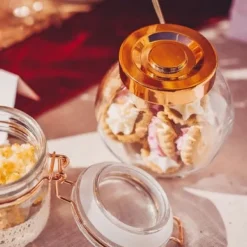Badaboum Mini Bocal A Dragees Mariage Rose Gold
