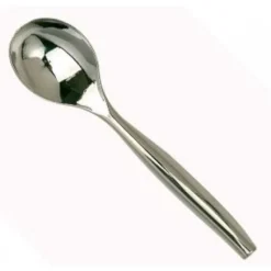 Badaboum Mini Cuill Re Argent En Plastique Inox X 50 Pi Ces