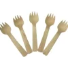 New Mini Fourchette En Bois Pas Cher X 12 Pi Ces Theme Eco-Responsable