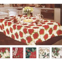 Badaboum Nappe De Noel En Tissu 150X220Cm Hot