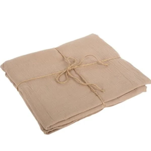 Badaboum Nappe En Gaze De Coton Naturelle Rectangulaire