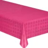 Badaboum Nappe En Papier Damass Fuchsia 25 M Tres X 1.18 M Hot
