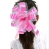 Badaboum Noeud Automatique En Tulle Fuchsia X 5 Pi Ces Discount