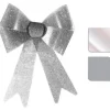 Badaboum Noeud De Noel Paillet Argent / Blanc Online