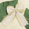 Noeud En Jute Et Dentelle X 2 Pi Ces Theme Dentelle