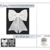 Badaboum Noeud Papillon Paillet De Noel Argent New