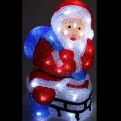 Badaboum P Re Noel Lumineux Acrylique Avec Sac Cadeau Outlet