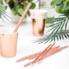 Badaboum Paille Candy Bar Rose Gold X 10 Pi Ces