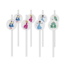 Sale Paille Princesses 20Cm X8Pcs Theme Deco Princesse