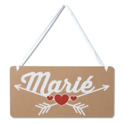 Badaboum Pancarte Chaise Du Marie 30Cm
