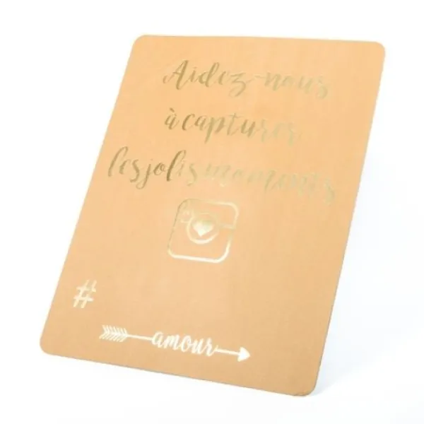 Badaboum Panneau Kraft Instagram Aidez Nous A Capturer