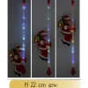 Badaboum Pere Noel Automate Grimpeur Sur Baton Lumineux Clearance