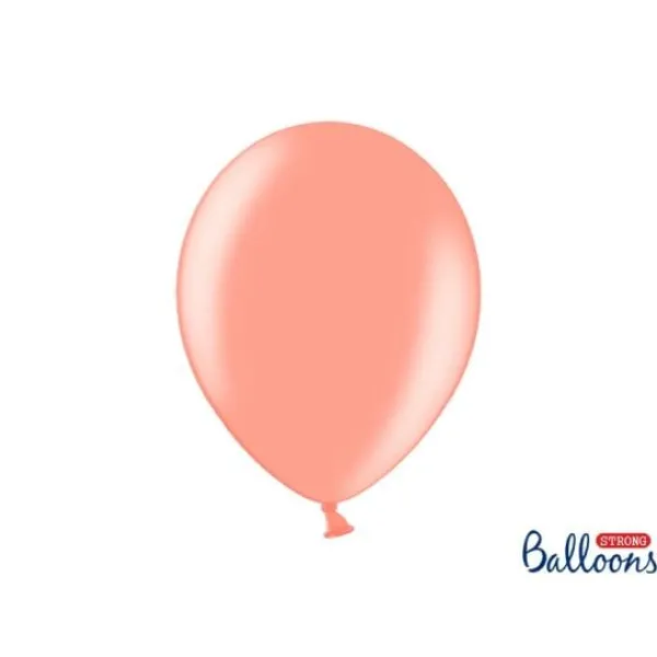 Badaboum Petit Ballon Gonflable Nacr Rose Gold 12Cm X 100 Pi Ces