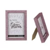 Badaboum Petit Cadre Photo Rose Gold Paillet 10X15Cm
