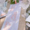 Hot Petit Chemin De Table Communion Corail Theme Communion