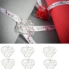 Badaboum Petit Coeur En M Tal Argent Deco Mariage X 6 Pi Ces