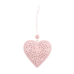 Badaboum Petit Coeur M Tal Perc Rose 7Cm