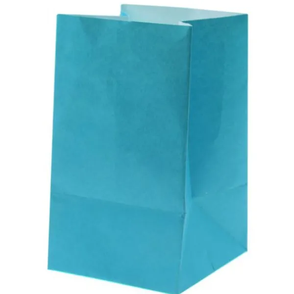 Badaboum Petit Photophore Turquoise X 6 Pi Ces