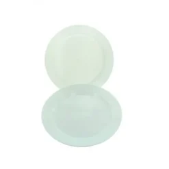 Hot Petite Assiette Plastique Ronde R Utilisable Blanche X 6 Pi Ces Theme Eco-Responsable