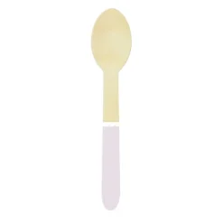 Hot Petite Cuill Res En Bois Rose Pastel X 8 Pi Ces Theme Deco Pastel