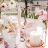 Badaboum Photophore Broom Verre Et M Tal Rose Gold 25X16 Cm