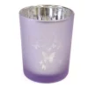 Badaboum Photophore Decor Papillon Parme