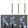 Badaboum Pics Solaires Avec Renne Acrylique 48 Led Hot