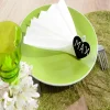 Badaboum Pince Ardoise Coeur Blanc X 6 Pi Ces