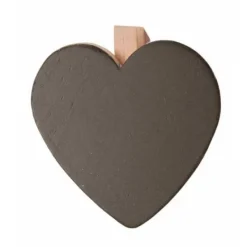 Badaboum Pince Ardoise Coeur Naturel X 6 Pi Ces