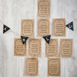 Badaboum Plan De Table Mariage Kraft
