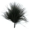 Badaboum Plume De D Coration Noir 13 Cm X 20 Pi Ces