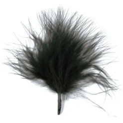 Badaboum Plume De D Coration Noir 13 Cm X 20 Pi Ces