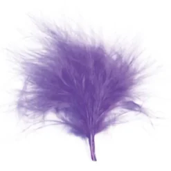 Badaboum Plume De D Coration Parme 7Cm X 20 Pi Ces