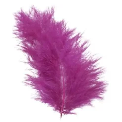 Badaboum Plume De D Coration Violet 7 Cm X 20 Pi Ces