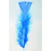 Badaboum Plumes Pieds Plats Bleu X100Pcs
