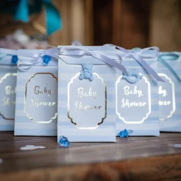 Online Pochette Cadeau Baby Shower Gar On X 10 Pi Ces Theme D Co Baby Shower