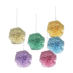 Best Pompons Suspendre Pastel 30Cm X6Pcs Theme Deco Pastel