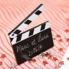 Hot Porte Nom Ardoise Clap Cinema Theme Cinema