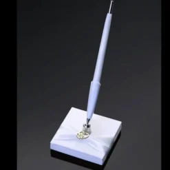 Badaboum Porte Stylo Mariage Avec Coeur Entralac